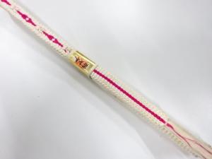 未使用品　正絹　手組帯締め